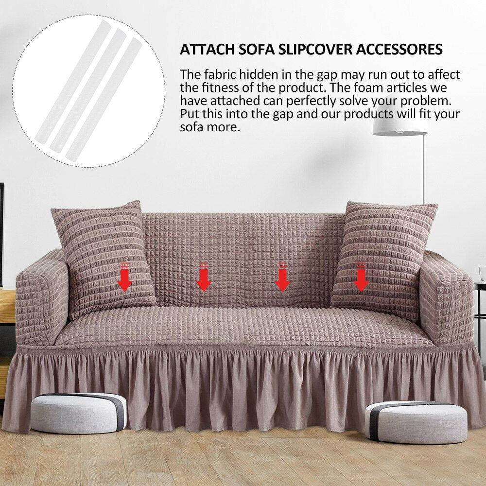 Stretch Slipcovers Sofa Cover All-inclusive Slip-resistant Sectional Elastic Full Couch Cover Sofa Towel Single/Two/Three Seater