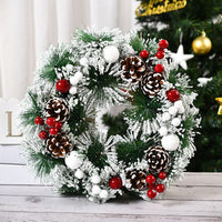 Thumbnail for Christmas Wreath Door Garlands Ornaments Decor For Home