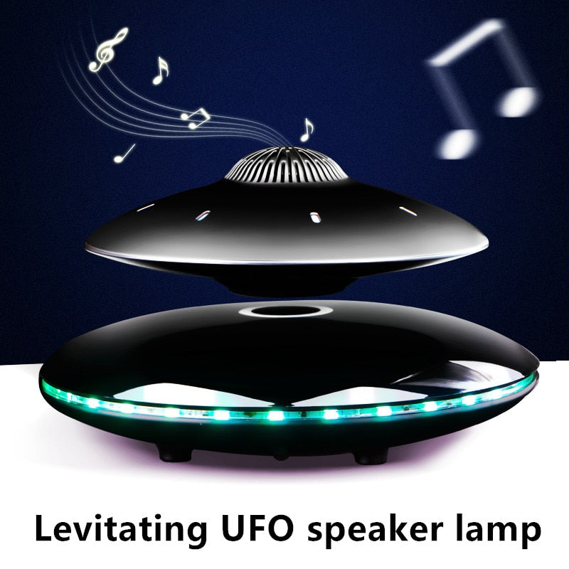 Levitating UFO Speaker Lamp LED table lamp