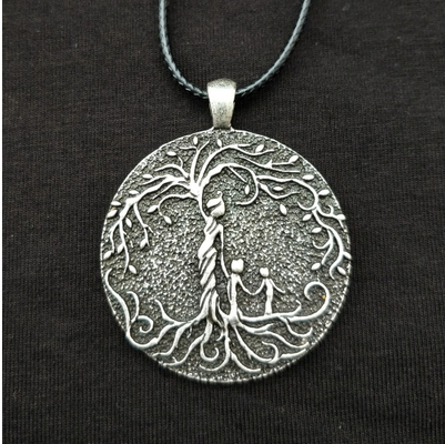 Mother & Child Tree of Life Pendant Necklace