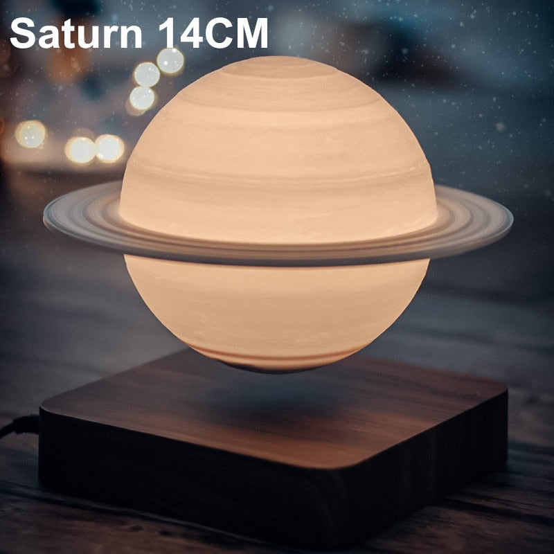 Creative 3D Magnetic Levitation Moon Lamp