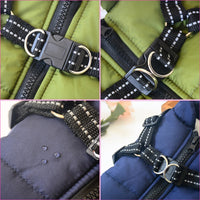 Thumbnail for Pet Harness Vest Clothes Puppy Clothing Waterproof Dog Jacket