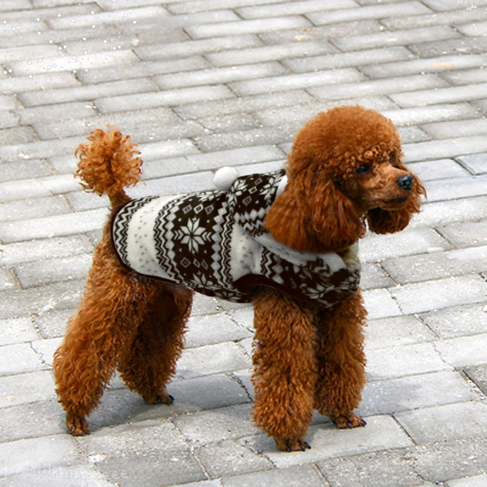 Christmas Winter Coat for Puppies and Cats
