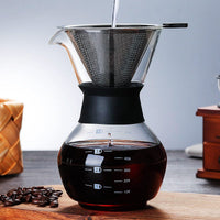Thumbnail for Glass Coffee Kettle with Stainless Steel Filter