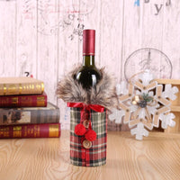 Thumbnail for Santa Claus Wine Bottle Cover Christmas Decorations for Home