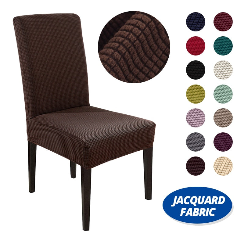 Cheap Jacquard Dining Chair Covers