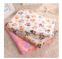 Thumbnail for Cute Floral Pet Sleep Warm Paw Print
