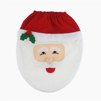 Thumbnail for Christmas Decorations for Home Santa Claus Toilet Lid Cover