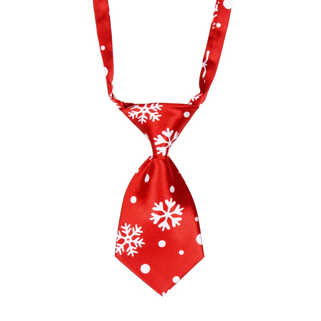 Christmas Dog Necktie