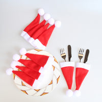 Thumbnail for Christmas Cap Cutlery Holder