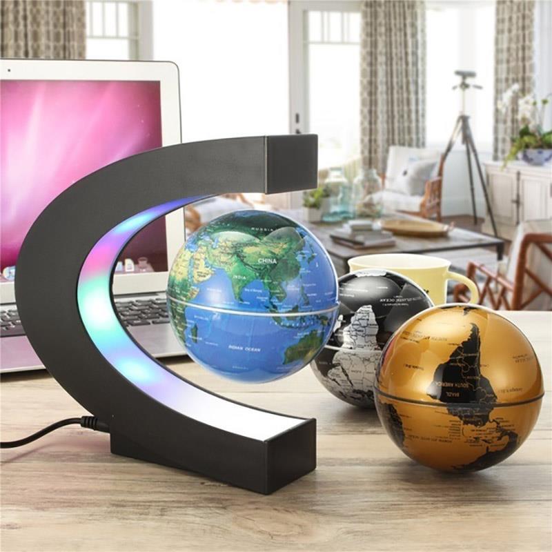 Floating Magnetic Levitation Globe LED Light