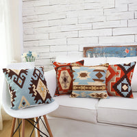 Thumbnail for Kilim Pattern Cushion Cover Embroidery Throw Pillow Cover For Sofa