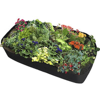 Thumbnail for 1PC Fabric Raised Garden Bed Rectangle Breathable Planting Container Growth Bag Home Garden Supplies