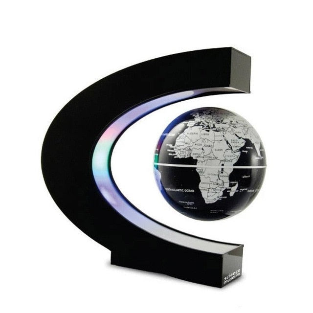 Floating Magnetic Levitation Globe LED Light