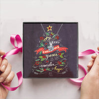 Thumbnail for Joy Merry Christmas Peace Wonder Hope Gift Box + Necklace (5 Options to choose from)