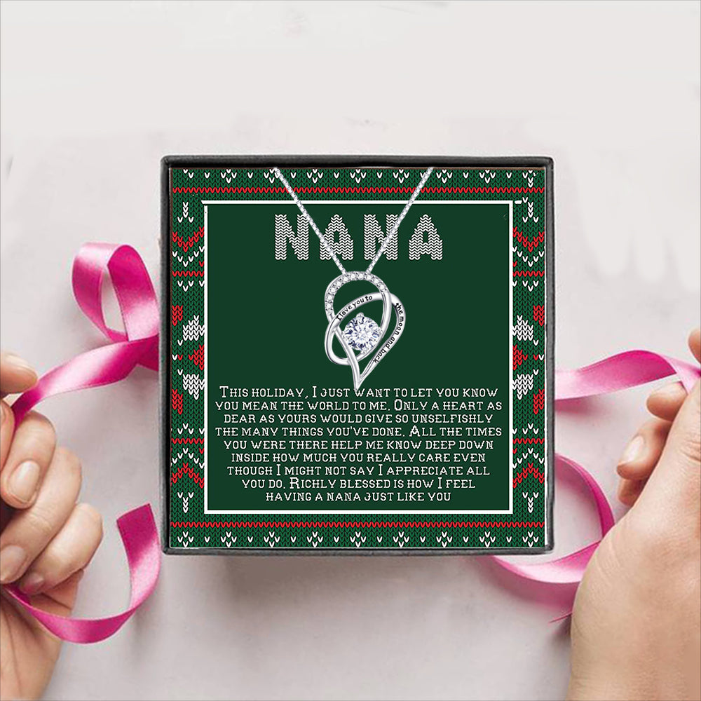 NANA- Christmas Gift Box + Necklace (5 Options to choose from)